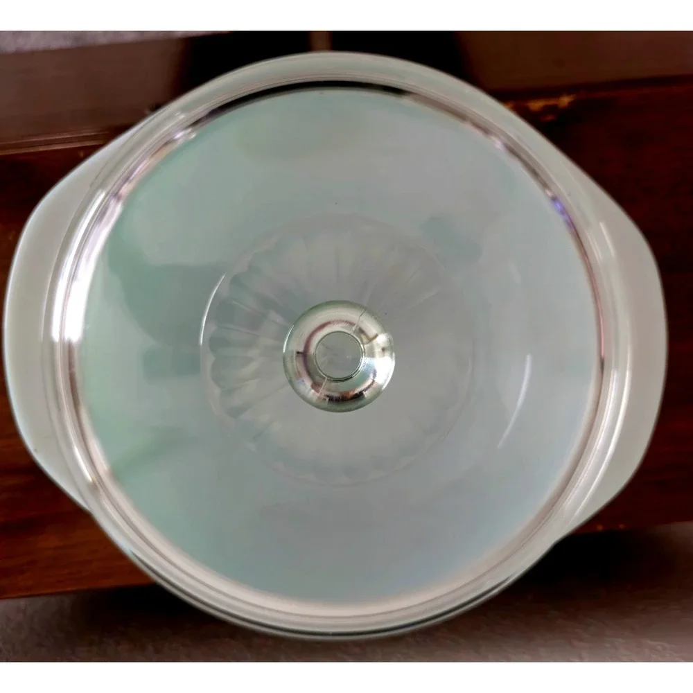 Vintage Pyrex #024 2-Quart  Turquoise Robin's Egg Blue Casserole W/624C Lid